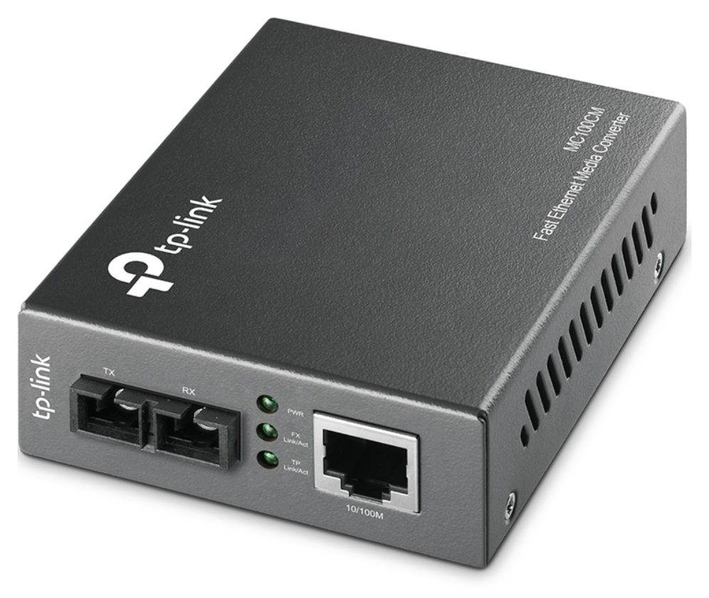 TP-Link MC100CM convertidor de medio 1000 Mbit/s 1310 nm Negro