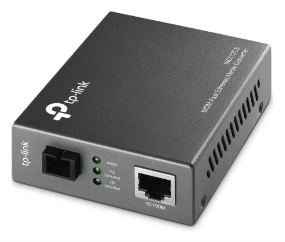 TP-Link MC112CS convertidor de medio 1000 Mbit/s 1550 nm Negro
