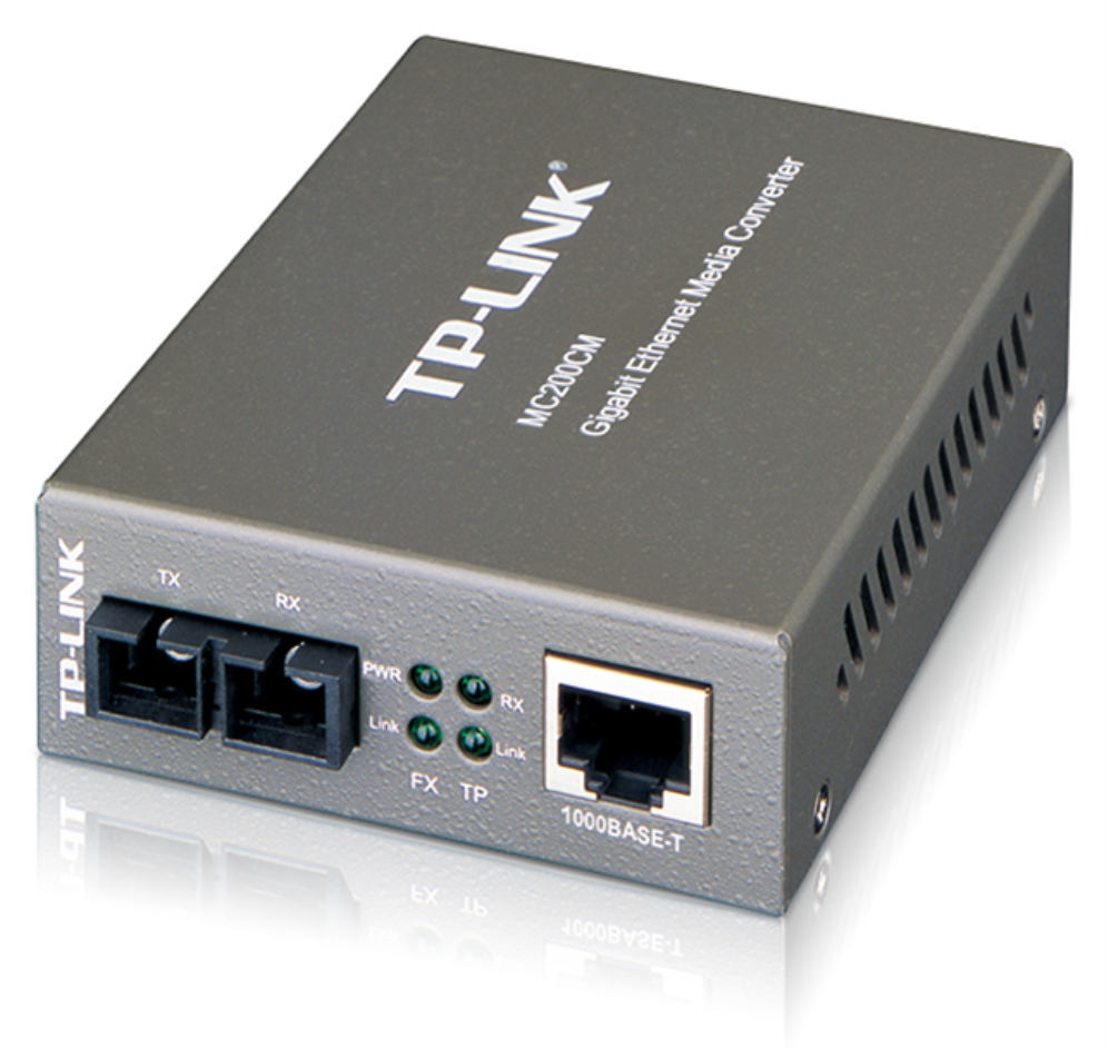 TP-Link MC200CM convertidor de medio 1000 Mbit/s 850 nm Multimodo Negro