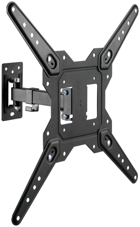 AISENS Soporte Eco Giratorio, Inclinable Para Monitor/TV 30kg (2 Pivotes) De 23-55, Negro