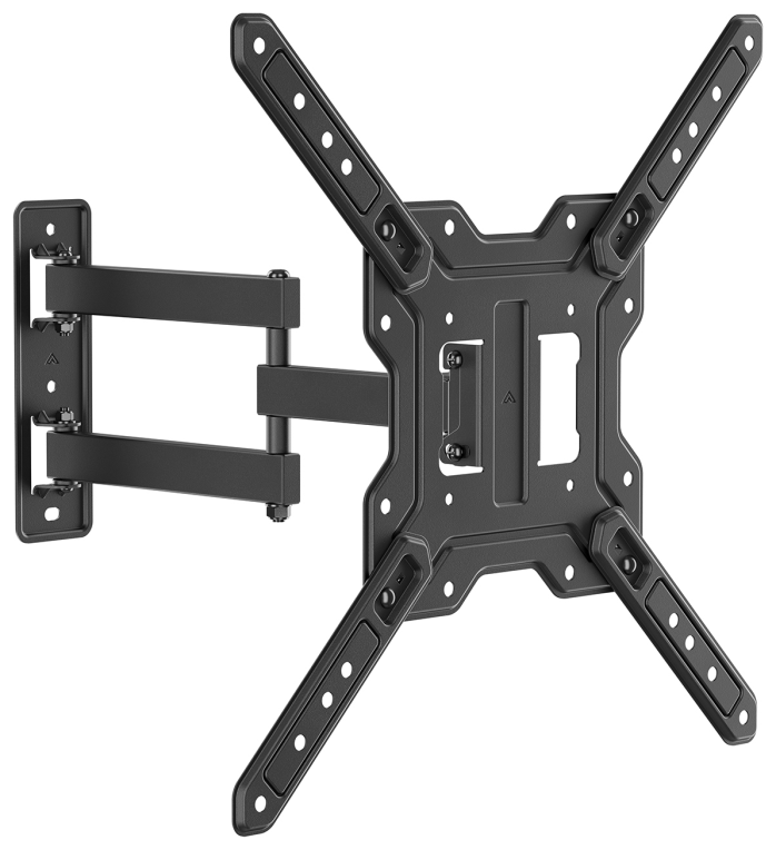 AISENS Soporte Eco Giratorio, Inclinable Para Monitor/TV 30kg (3 Pivotes) De 23"-65", Negro