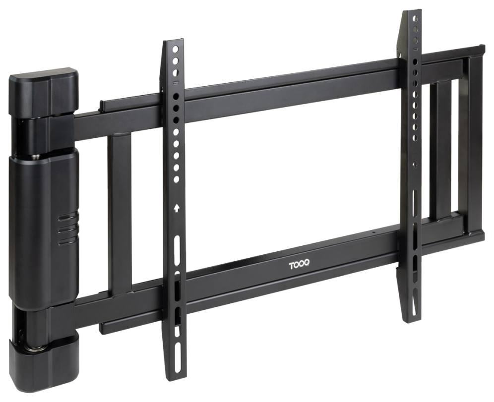 TooQ Soporte de pared Con regulación eléctrica para pantallas de 32” – 75”, Negro