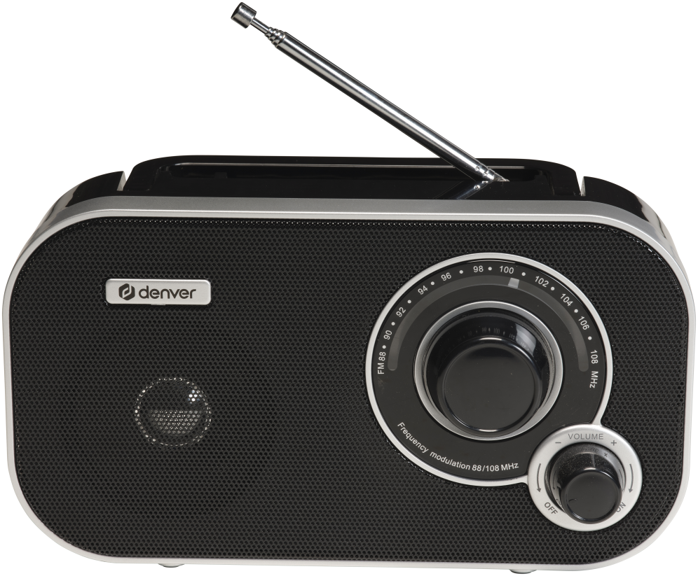Denver TR-51B Personal Analógica Negro