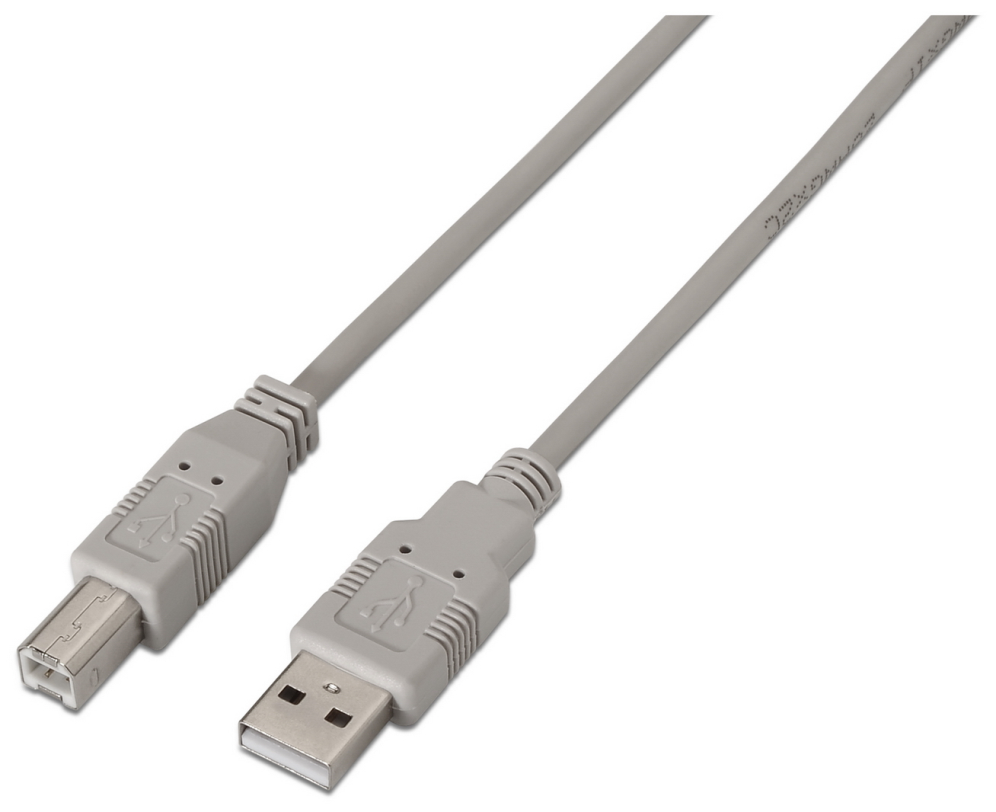 AISENS A101-0004 cable USB USB 2.0 4,5 m USB A USB B Beige