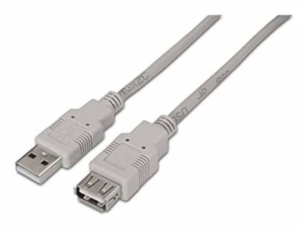AISENS A101-0013 cable USB USB 2.0 1,8 m USB A Beige