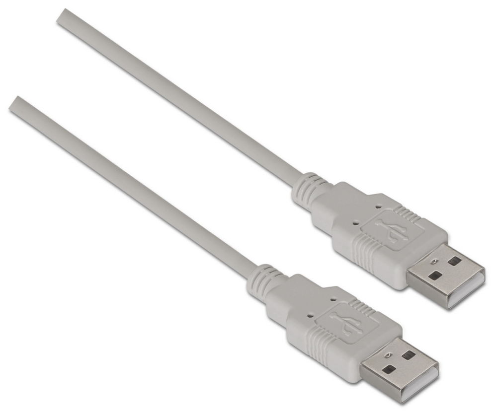AISENS A101-0021 cable USB USB 2.0 1 m USB A Beige