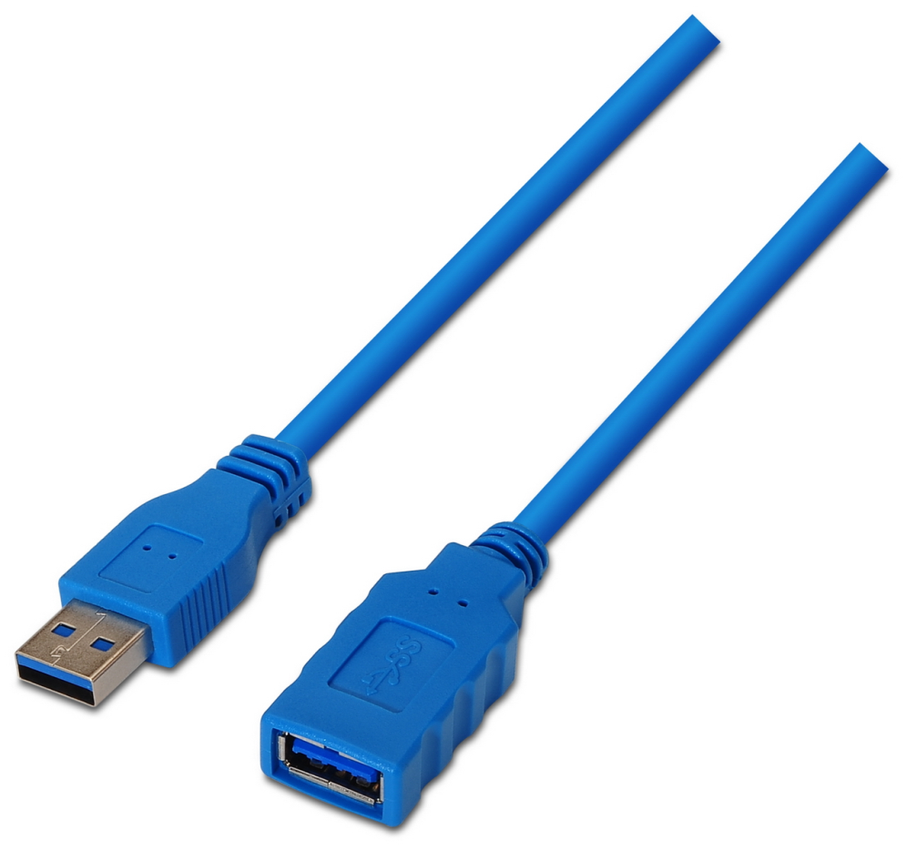 AISENS A105-0045 cable USB USB 3.2 Gen 1 (3.1 Gen 1) 1 m USB A 5 Gbit/s Azul