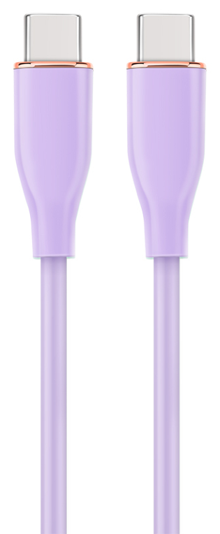Gembird CC-USB2S-CMCM-1.5M-P cable USB USB 2.0 1,5 m USB C Púrpura