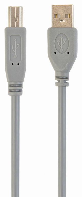Gembird 1.8m USB 2.0 A/B M cable USB 1,8 m USB A USB B Gris