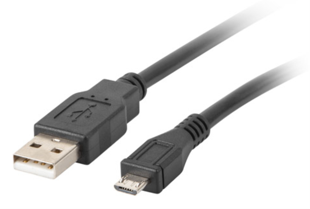 Lanberg CA-USBM-10CC-0010-BK cable USB USB 2.0 1 m Micro-USB B USB A 0,48 Gbit/s Negro