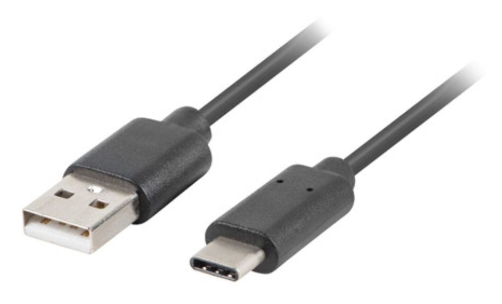 Lanberg CA-USBO-10CU-0005-BK cable USB USB 2.0 0,5 m USB A USB C Negro