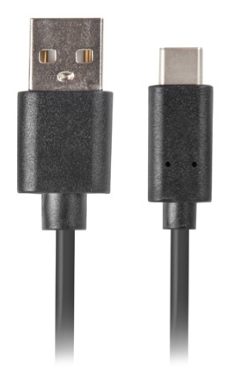Lanberg CA-USBO-20CU-0018-BK cable USB USB 2.0 1,8 m USB A USB C Negro