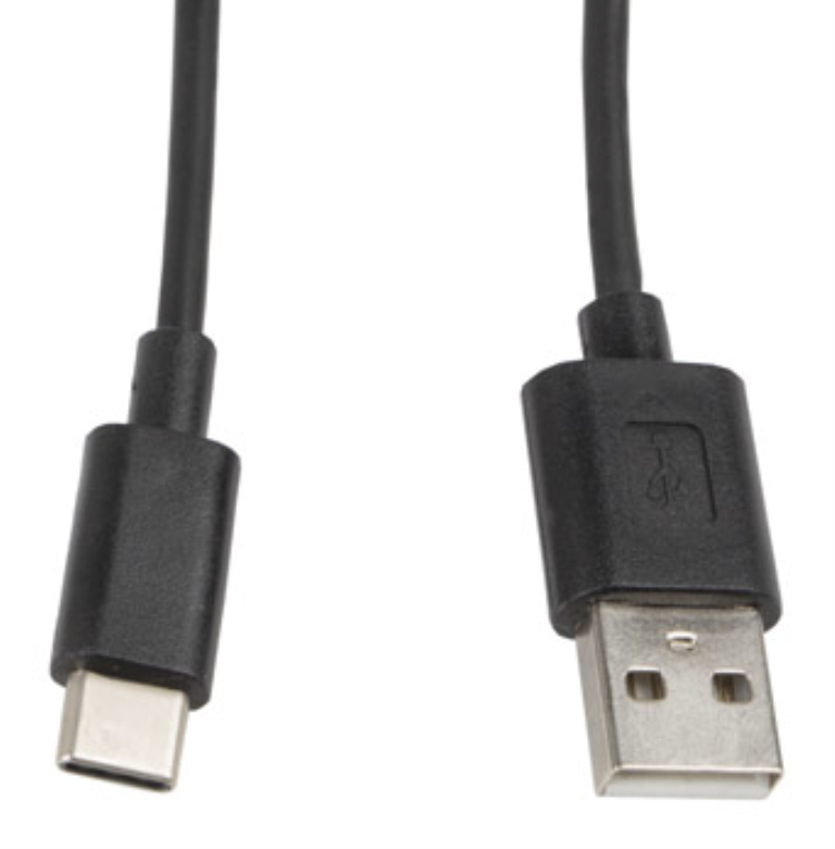 Lanberg CA-USBO-10CC-0010-BK cable USB USB 2.0 1 m USB A USB C Negro