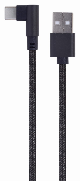 Gembird CC-USB2-AMCML-0.2M cable USB USB 2.0 0,2 m USB A USB C 0,48 Gbit/s Negro
