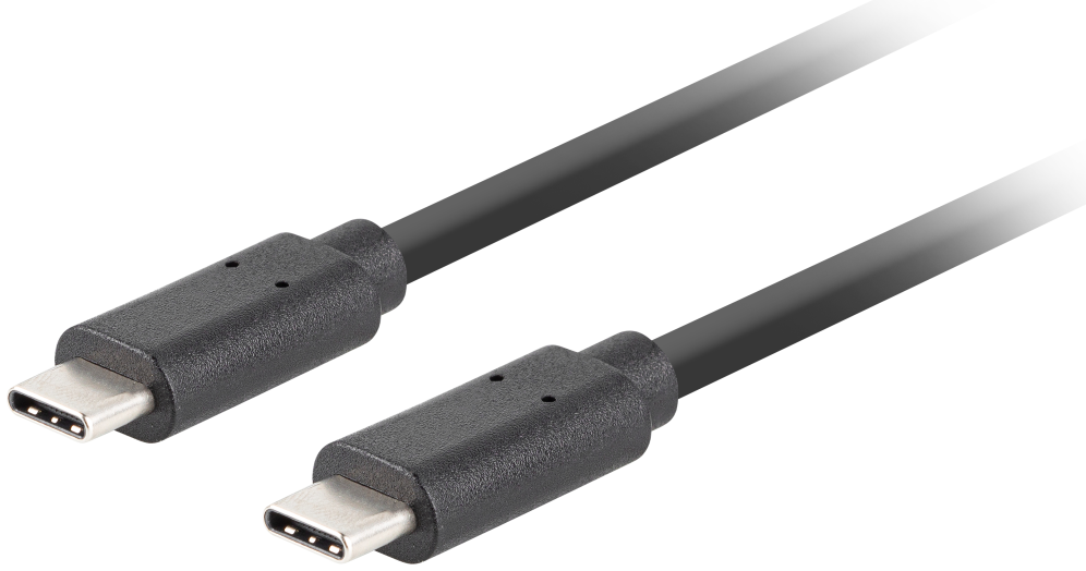 Lanberg CA-CMCM-32CU-0005-BK cable USB USB 3.2 Gen 2 (3.1 Gen 2) 0,5 m USB C Negro