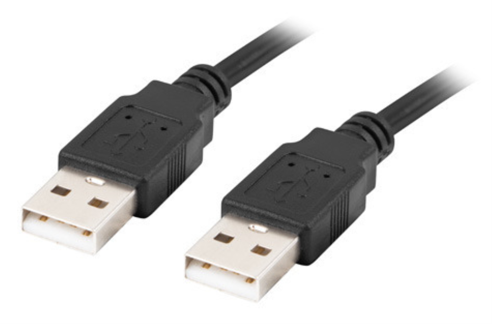 Lanberg CA-USBA-20CU-0018-BK cable USB USB 2.0 1,8 m Negro