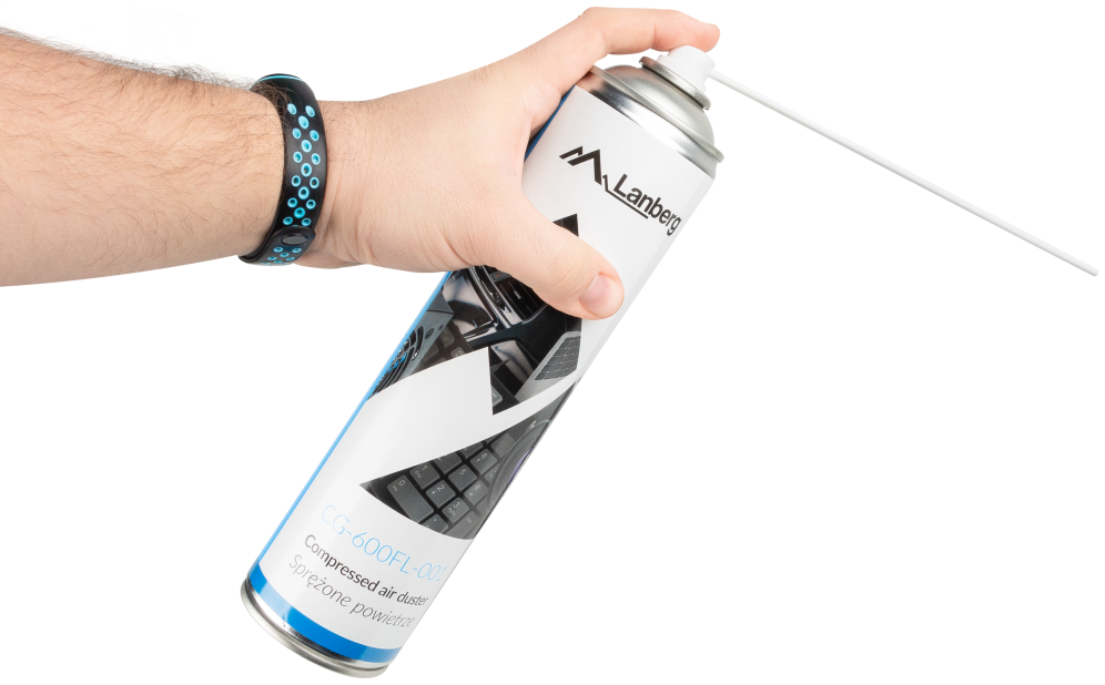 Lanberg CG-600FL-001 limpiador de aire comprimido 600 ml