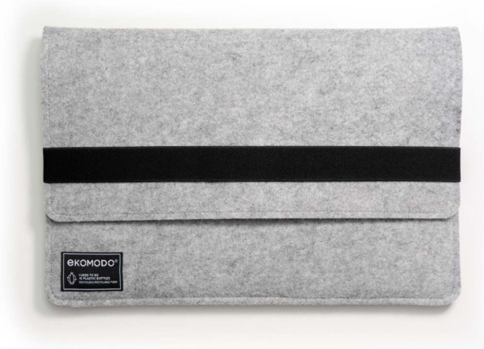 EKOMODO HR-003 maletines para portátil 33 cm (13") Funda Negro, Gris