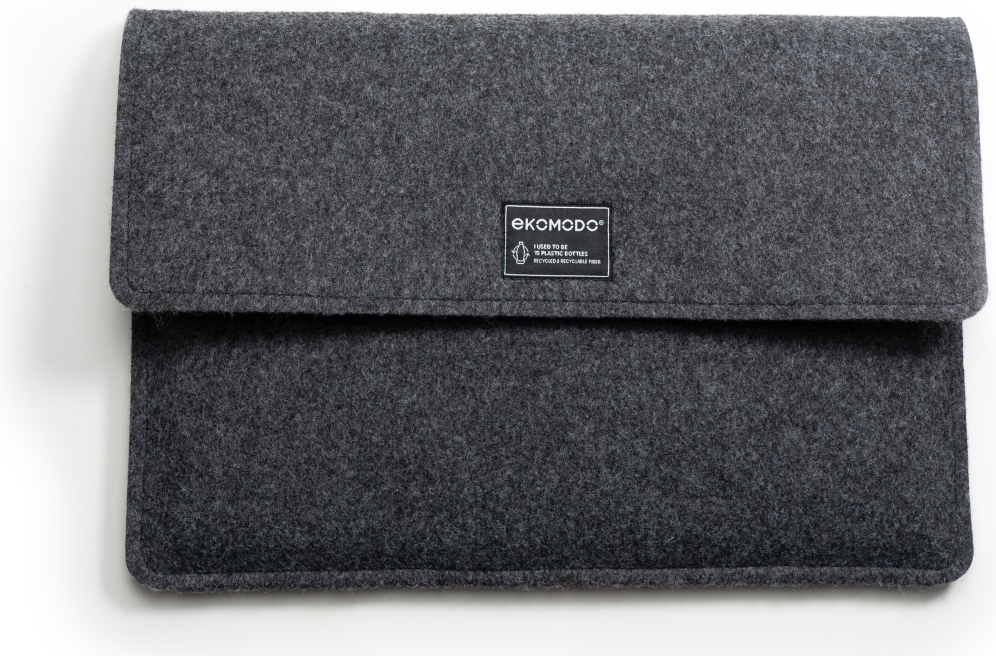 EKOMODO Lapatx 33 cm (13") Funda de protección Gris