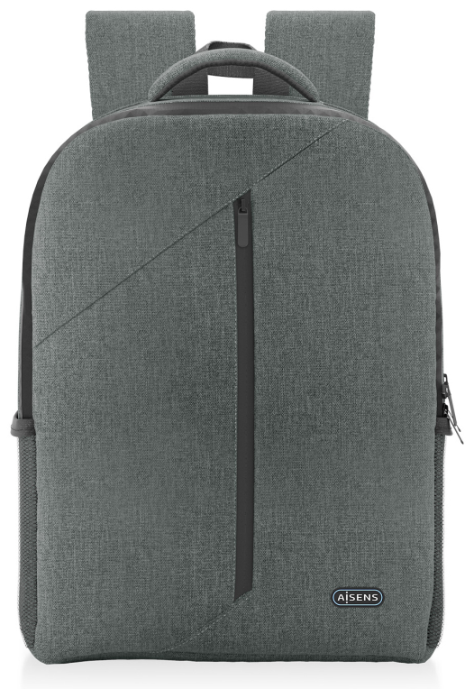 AISENS ASBG-BP084-GR maletines para portátil 39,6 cm (15.6")