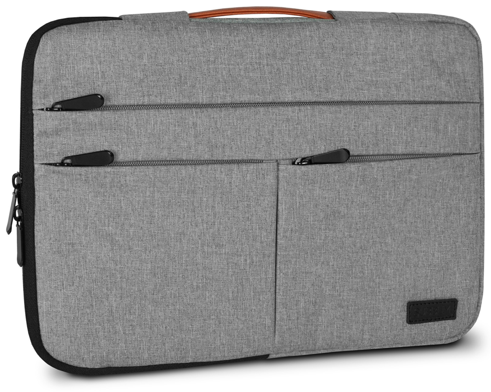 SUBBLIM Funda Air Padding 360 Sleeve 15,6" Light Grey