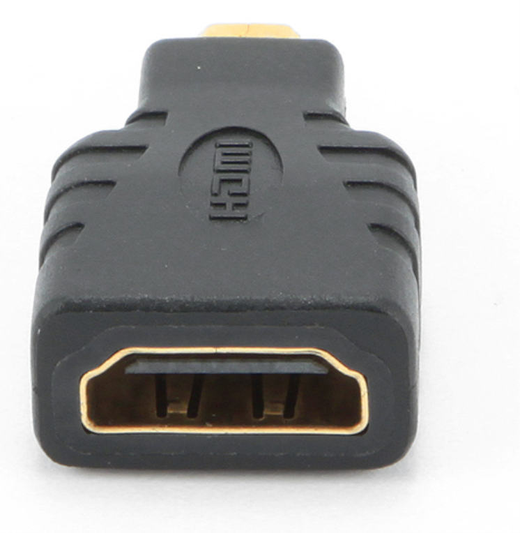 Gembird HDMI(F)-microHDMI(M) Negro
