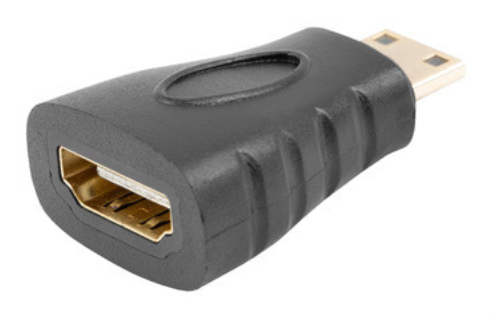 Lanberg AD-0037-BK cambiador de género para cable HDMI HDMI Mini-C Negro