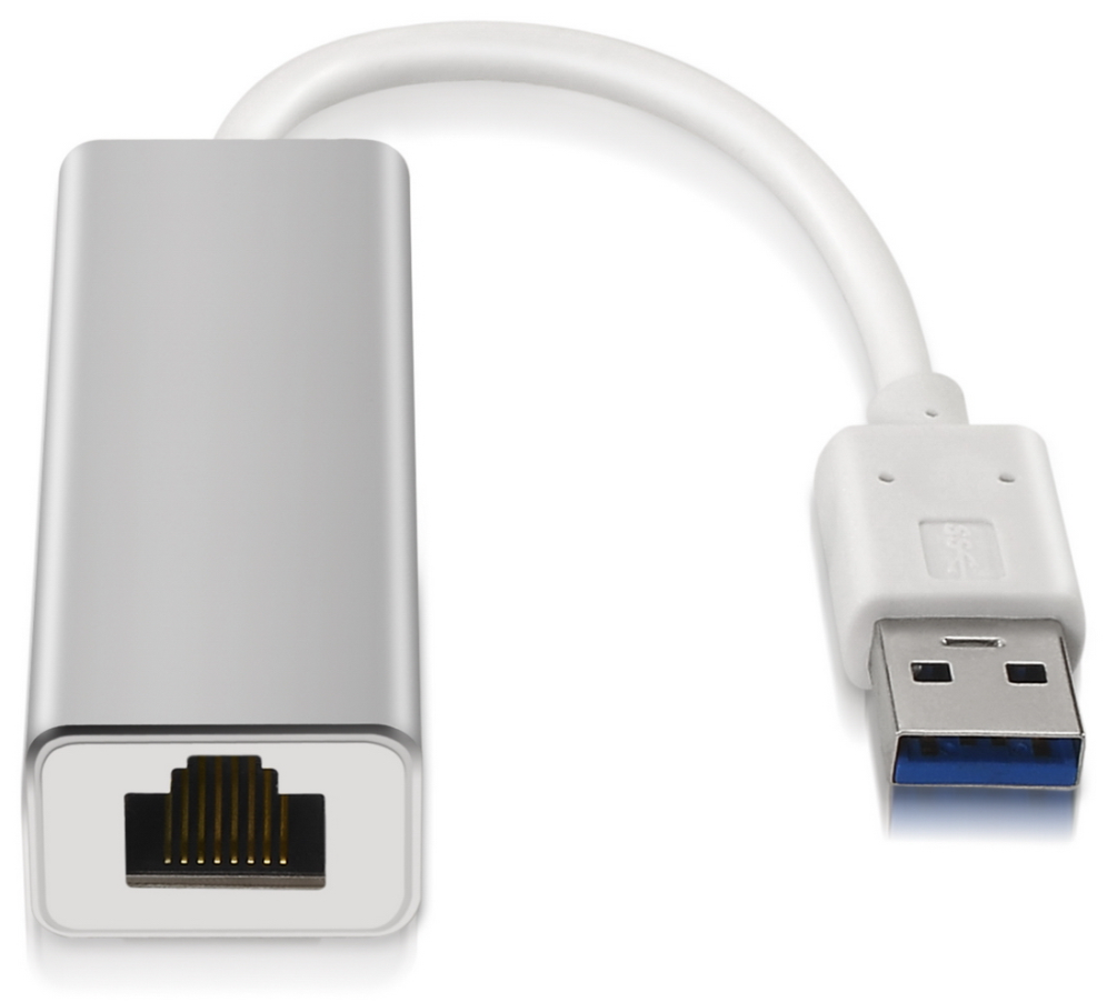 AISENS A106-0049 cambiador de género para cable RJ-45 USB 2.0 Type-A Plata, Blanco