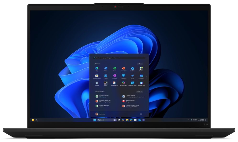 Lenovo ThinkPad L16 Gen 2 (Intel) Intel Core Ultra 5 225U Portátil 40,6 cm (16") WUXGA 16 GB DDR5-SDRAM 512 GB SSD Wi-Fi 6E (802.11ax) Windows 11 Pro Negro Español