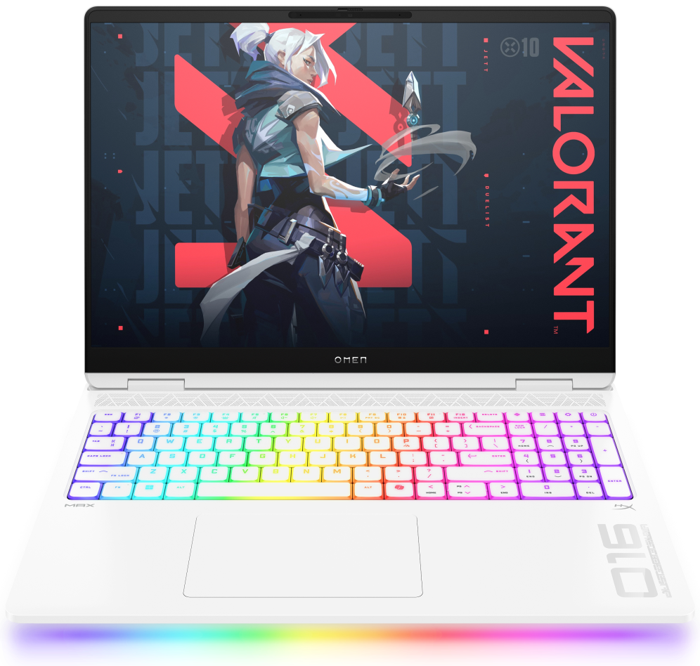 HP OMEN MAX Gaming Laptop 16-ah0040ns Intel Core Ultra 9 275HX Portátil 40,6 cm (16") WQXGA 32 GB DDR5-SDRAM 1 TB SSD NVIDIA GeForce RTX 5080 Wi-Fi 7 (802.11be) FreeDOS AI PC Blanco