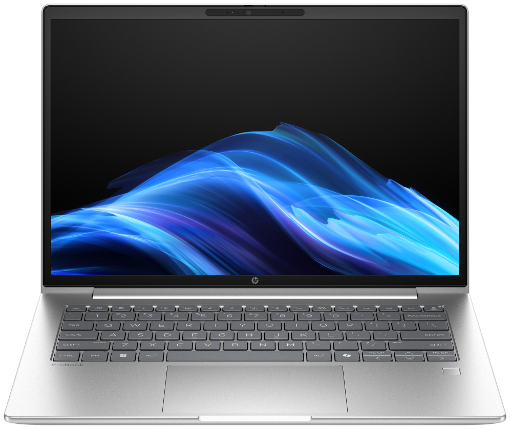 HP ProBook 4 G1iR Wolf Pro Security Edition Intel Core 5 120U Portátil 35,6 cm (14") WUXGA 16 GB DDR5-SDRAM 512 GB SSD Wi-Fi 6E (802.11ax) Windows 11 Pro Plata
