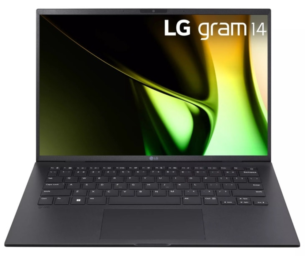 LG Gram 14" Intel Core Ultra 7 355 Portátil 35,6 cm (14") WUXGA 32 GB LPDDR5x-SDRAM 512 GB SSD Wi-Fi 6E (802.11ax) FreeDOS Negro