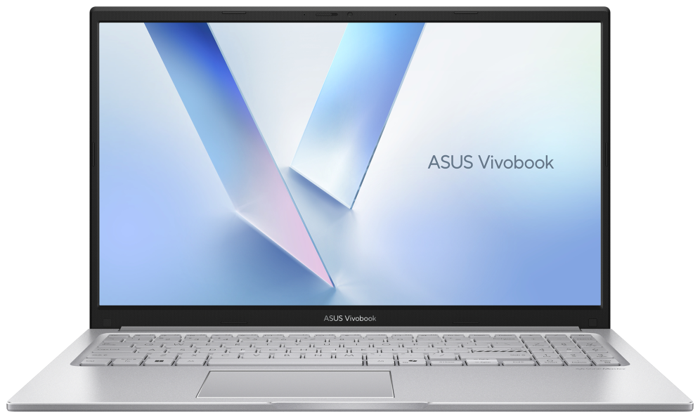 ASUS Vivobook 15 X1504MA-BQ475 - Ordenador Portátil 15.6" Full HD (Intel Core 3 304, 8GB RAM, 256GB SSD, Graphics, Sin Sistema Operativo) Plata Fría - Teclado QWERTY español