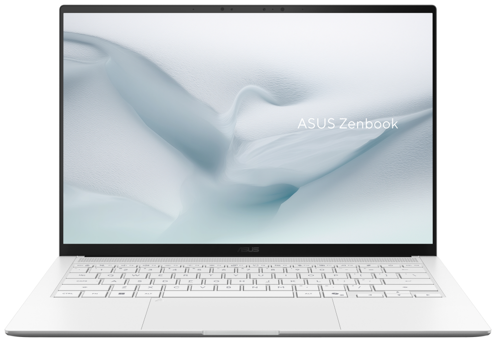 ASUS Zenbook S14 OLED UX5406AA-SU337W Copilot+ PC Copilot+ PC - Portátil 14" WQXGA+ 120Hz (Core Ultra 9 386H, 16GB RAM, 512GB SSD, Graphics, Win 11 Home) Blanco Escandinavo - Tec. QWERTY Esp