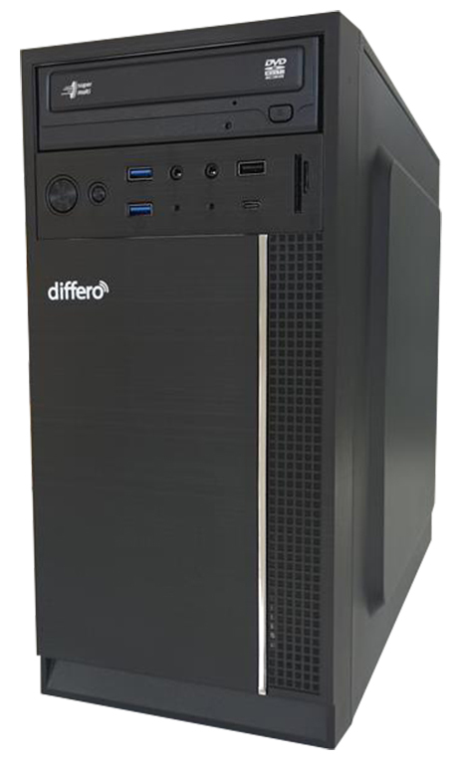 differo V15 I5 12400 16GB SSD 500 NVME DVD HPA3