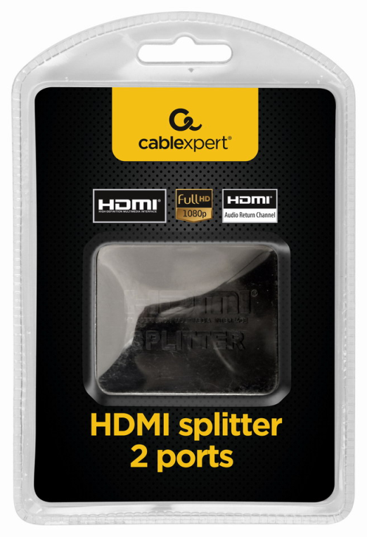 Gembird DSP-2PH4-03 divisor de video HDMI 2x HDMI