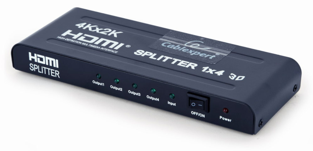 Gembird DSP-4PH4-02 divisor de video HDMI 4x HDMI