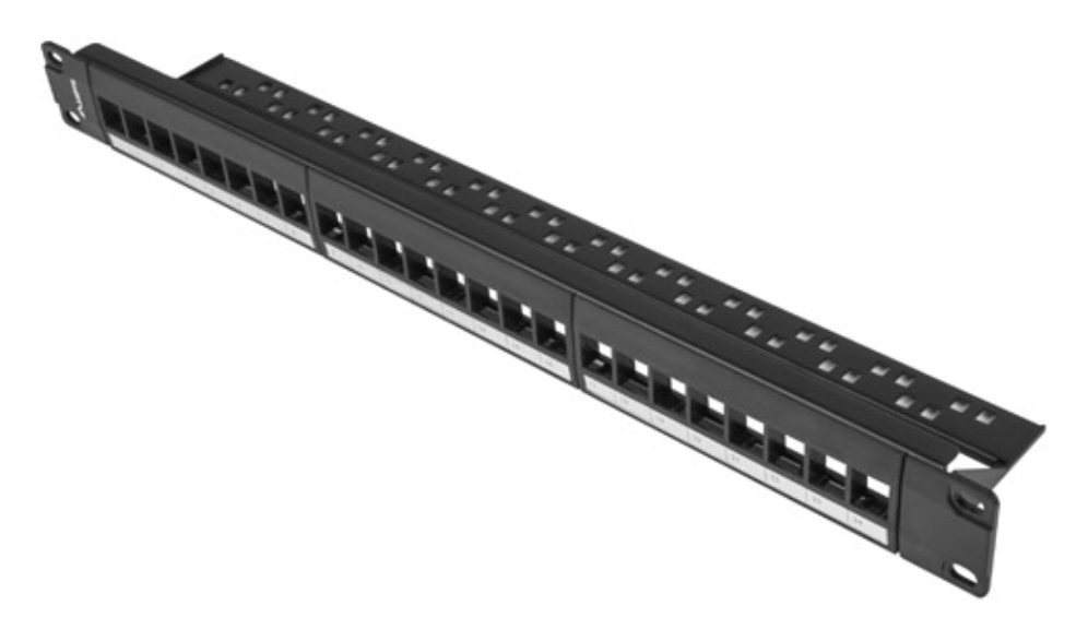 Lanberg PPKS-1024-B panel de parcheo 1U