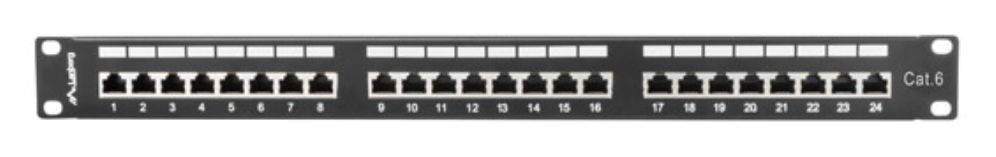 Lanberg PPS6-1024-B panel de parcheo 1U