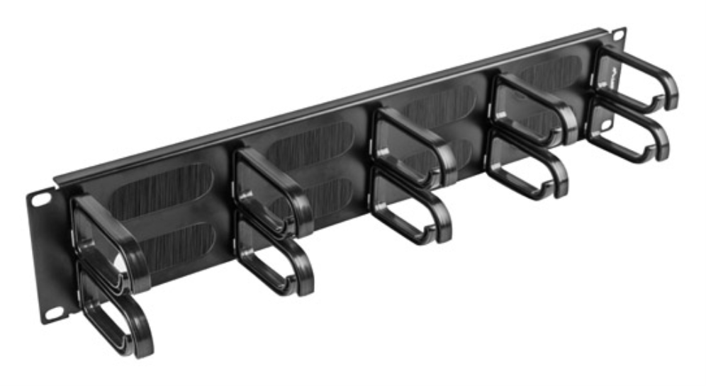 Lanberg AK-1204-B accesorio de bastidor Panel de gestión de cables