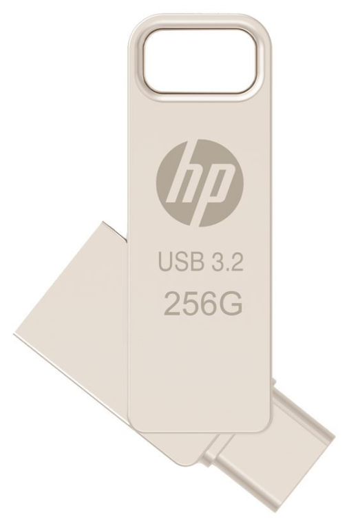 PNY HP x206C unidad flash USB 256 GB USB Type-A / USB Type-C 3.2 Gen 1 (3.1 Gen 1) Plata