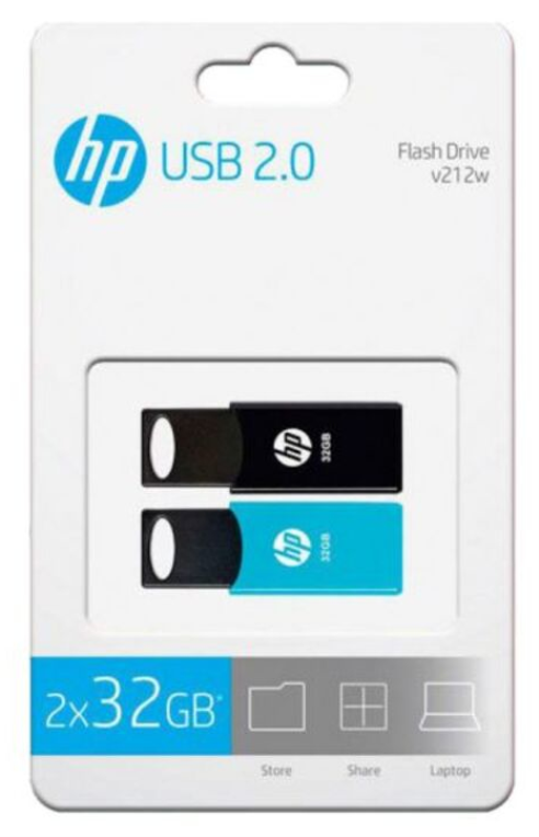 PNY v212w unidad flash USB 32 GB USB tipo A 2.0 Negro, Azul