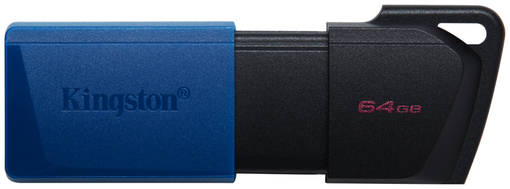 Kingston Technology DataTraveler 64GB USB3.2 Gen 1 Exodia M (Negro + Azul)