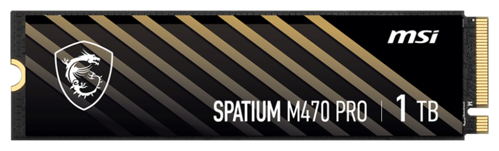 MSI Spatium M470 PRO PCIe 4.0 NVMe M.2 1TB PCI Express 4.0 3D NAND