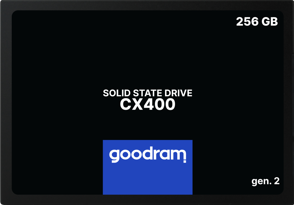 Goodram CX400 gen.2 256 GB 2.5" Serial ATA III 3D TLC NAND