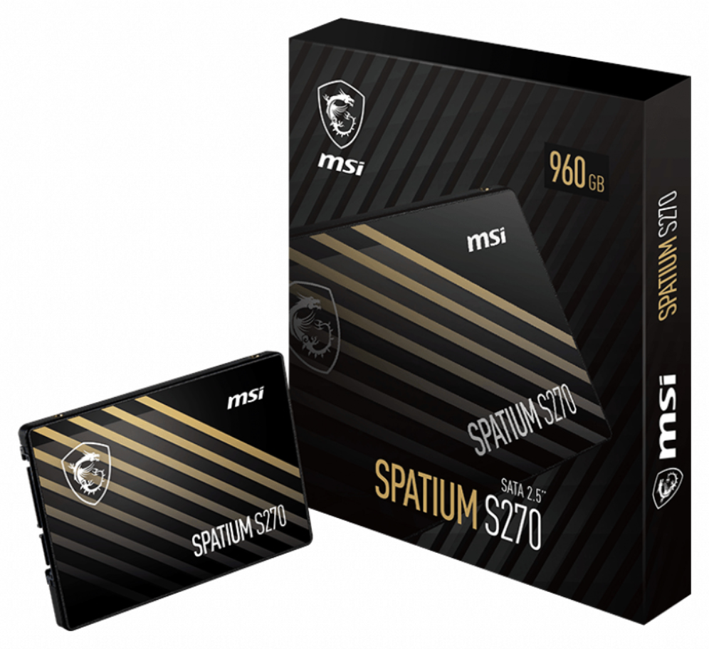 MSI Spatium S270 SATA 2.5 240GB 2.5" Serial ATA III 3D NAND