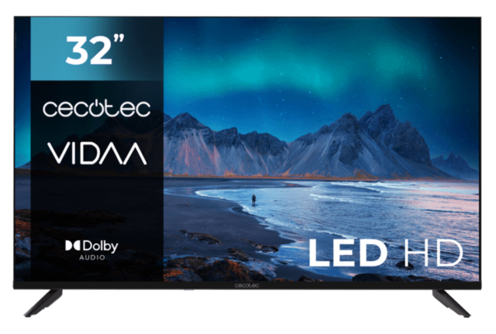 Cecotec 00992 Televisor 81,3 cm (32") HD Smart TV Wifi Negro
