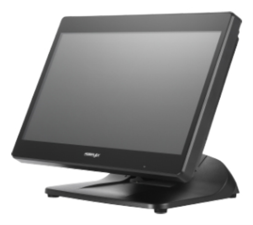 Posiflex PS3616GNS128WL8 J6412 2,6 GHz Todo-en-Uno 39,6 cm (15.6") 1366 x 768 Pixeles Pantalla táctil Negro