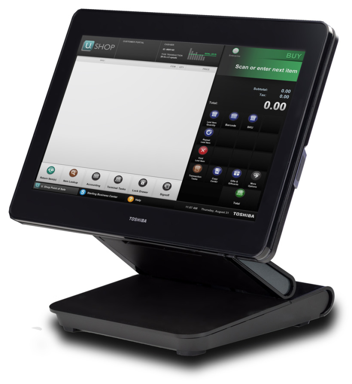 Toshiba TCx 800 7100U 2,4 GHz Todo-en-Uno 38,1 cm (15") Pantalla táctil Negro