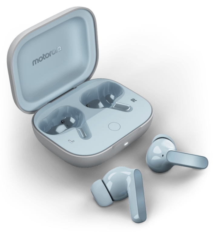 Motorola Moto Buds Auriculares Inalámbrico Dentro de oído Llamadas/Música/Deporte/Uso diario Bluetooth Azul